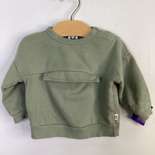 Size 3-6m: Musli Green Pocket Sweatshirt