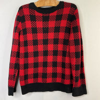 Size 6: Tucker + Tate Red/Black Plaid Sweater