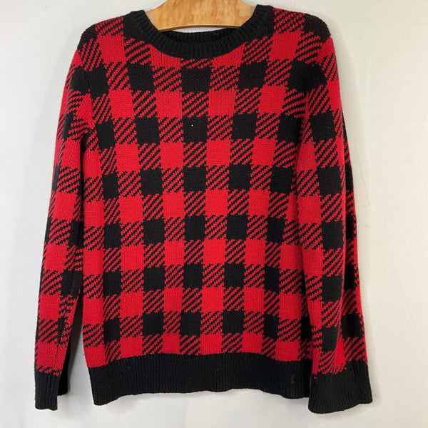 Size 6: Tucker + Tate Red/Black Plaid Sweater