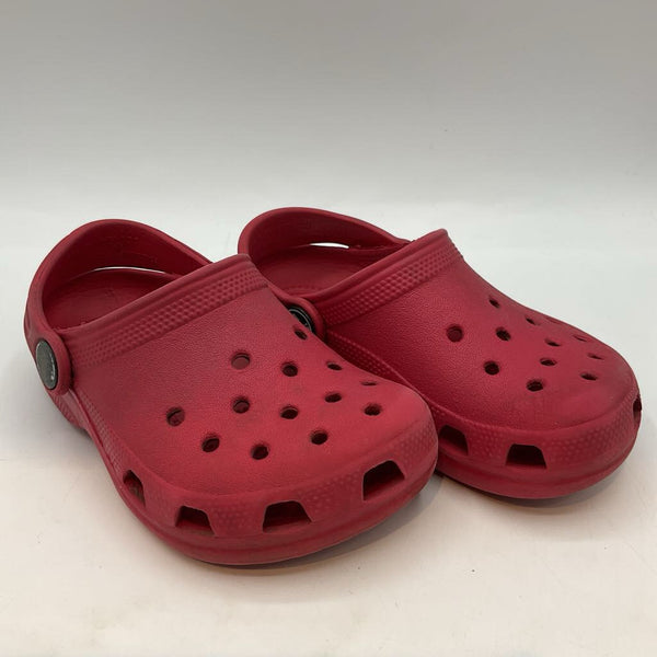 Size 8-9: Crocs Red Clogs