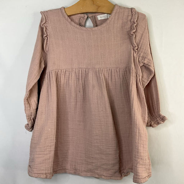 Size 6: Jamie Kay Pale Purple Textured Long Sleeve Dress REDUCED
