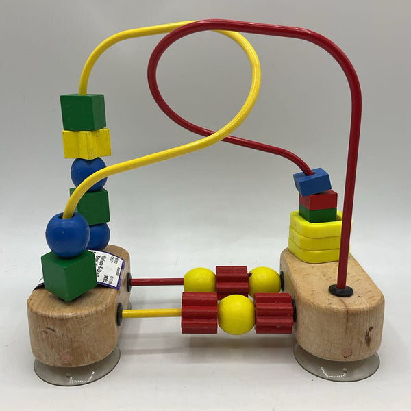 Melissa & Doug Small Wooden Suction Bead Maze