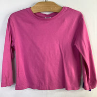 Size 4 (100): Hanna Andersson Pink Long Sleeve Shirt