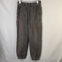 Size 6-7 (120): Hanna Andersson Gray Cord Joggers