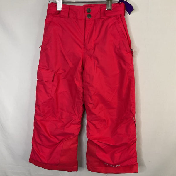 Size 4-5: Columbia Hot Pink Omni-Heat Insulated Snow Pants