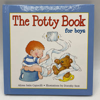 The Potty Book for Boys (hardcover)