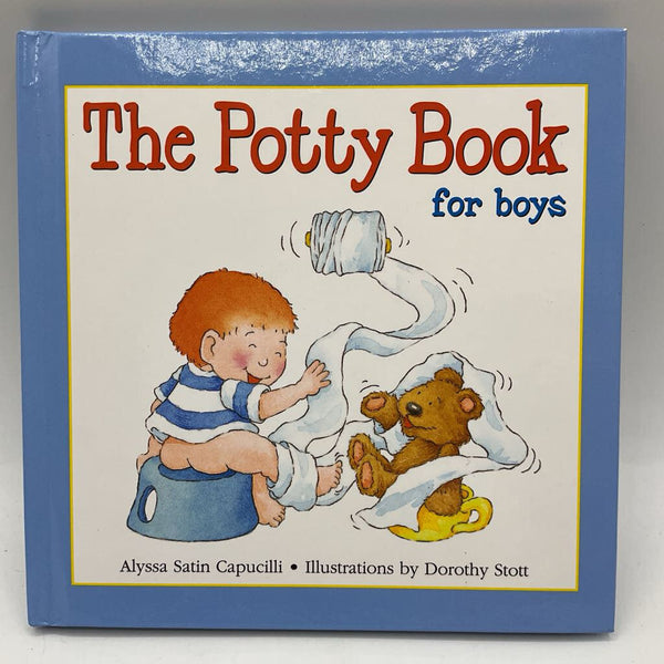 The Potty Book for Boys (hardcover)