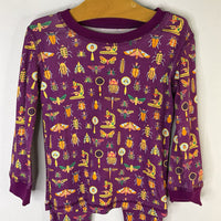 Size 8: Piccolina Purple/Multi Insects 2pc PJs