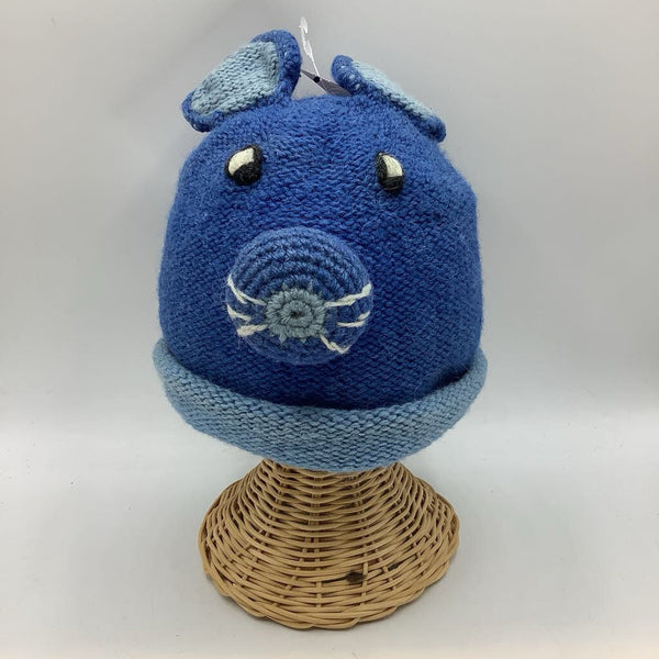 Size OS: Blue Mousey Knit Hat