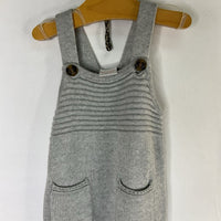 Size 12-18m (75): Hanna Andersson Gray Knit Overalls