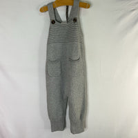 Size 12-18m (75): Hanna Andersson Gray Knit Overalls