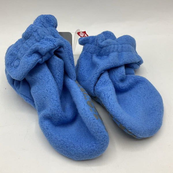 Size 24m: Zutano Blue Fleece Booties NEW