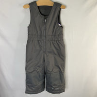 Size 18-24m: Columbia Gray Fleece Upper Snow Bib