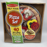 Melissa & Doug Felt Food Pizza Set NEW