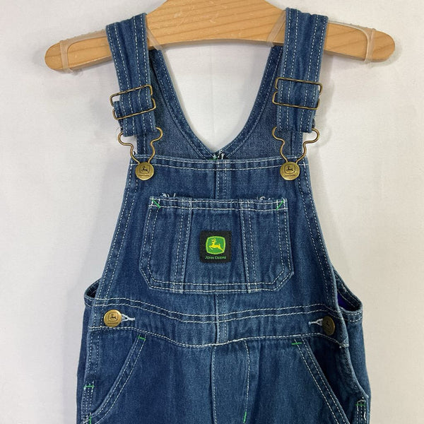 Size 2: John Deere Blue Denim Overalls