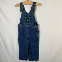 Size 2: John Deere Blue Denim Overalls