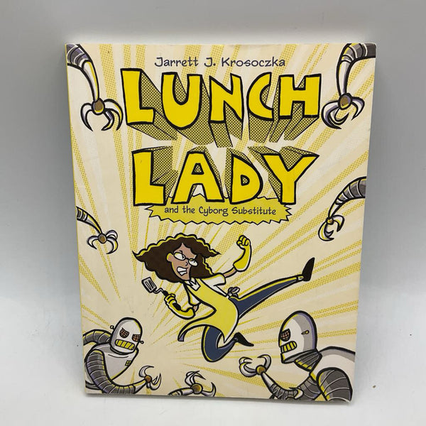 Lunch Lady and the Cyborg Substitute (paperback)