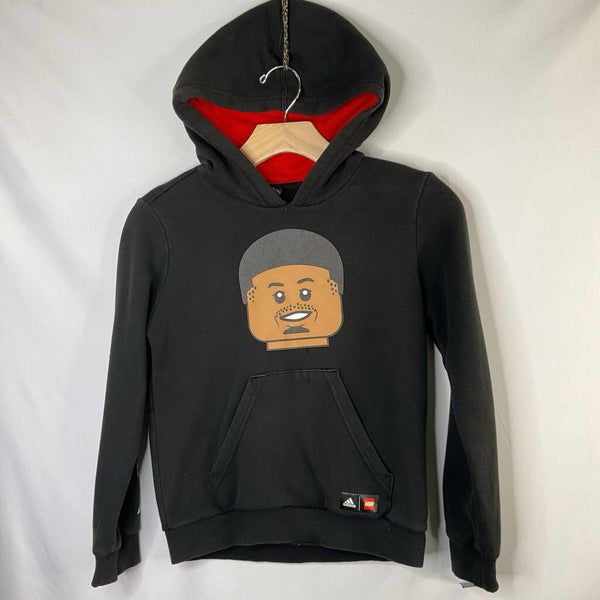Size 8-10: Adidas x LEGO Black Damian Lillard Pullover Hoodie