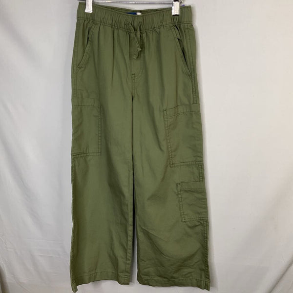 Size 6-7: Old Navy Green Wide Leg Cargo Pants