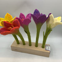 Lovevery Felt Flowers in a Row