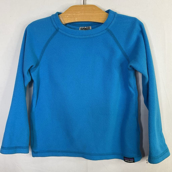 Size 5: Patagonia Blue Fleece Base Layer Shirt REDUCED