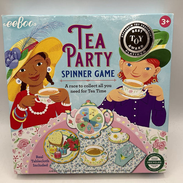 eeBoo Tea Party Spinner Game