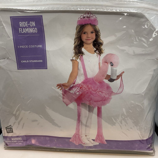 Size OS Child: Ride-On Flamingo Costume
