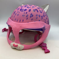 Size 5+: Raskullz Pink Leopard Helmet