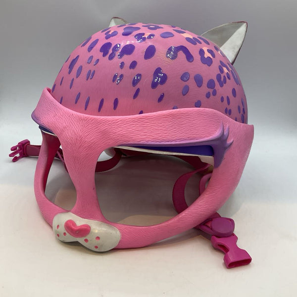 Size 5+: Raskullz Pink Leopard Helmet