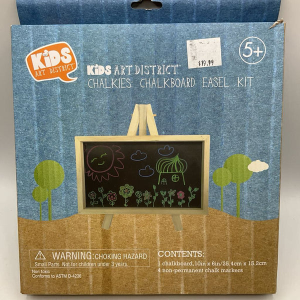 Kids Chalkboard Easel Kit