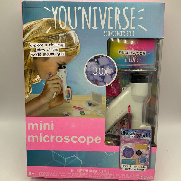 You-Niverse Mini Microscope Kit NEW