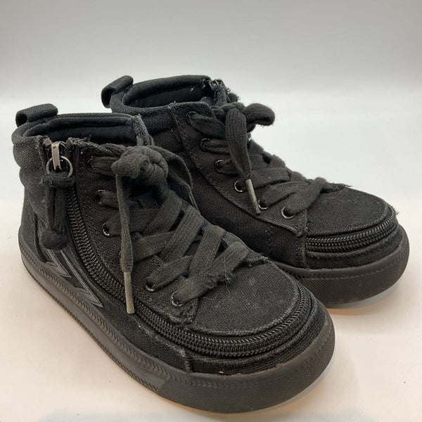 Size 12: Billy Black Lace/Zip-Up Sneakers