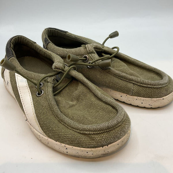 Size 12: Hurley Green/White Lace-Up Shoes