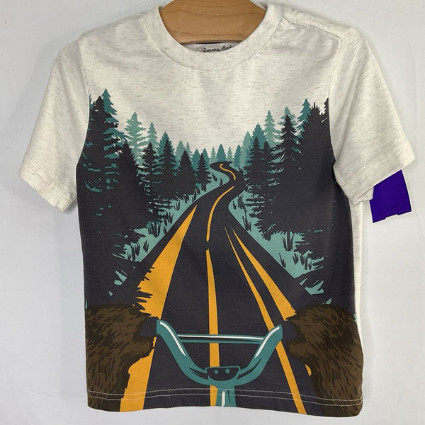 Size 4-5: Tommy Bahama Gray/Multi Open Road T-Shirt