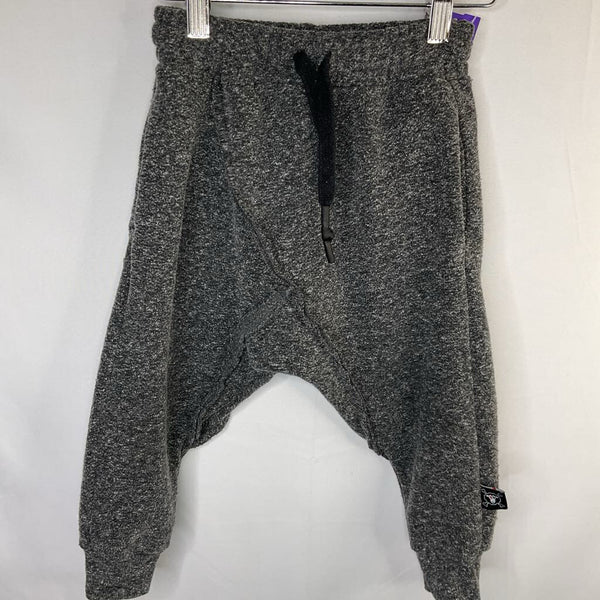 Size 2-3: Nununu Gray Raw Hem Sweatpants