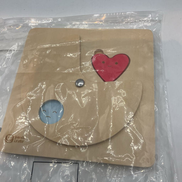 Panda Crate Wooden Spinner Puzzle