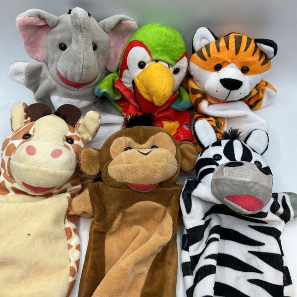 Melissa & Doug Safari Buddies Hand Puppets Set