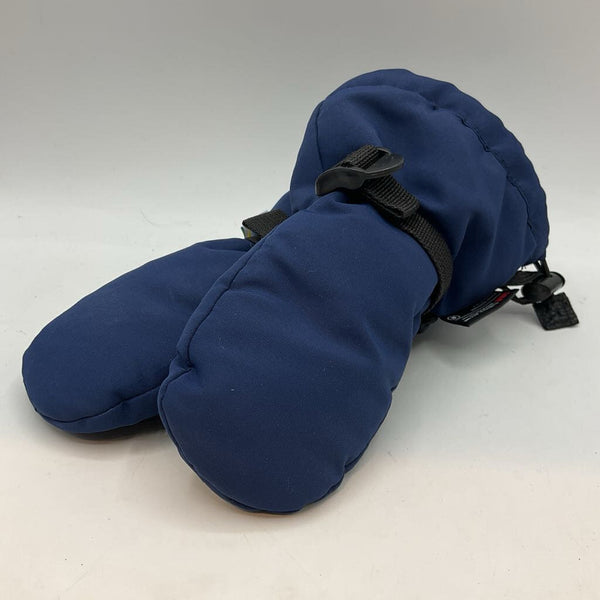 Size XS (NB-2): Jan & Jul Navy Thumbless Mittens