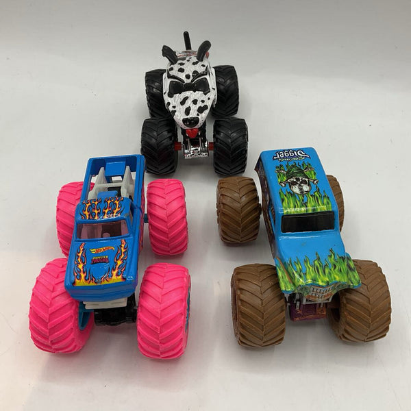 Hot Wheels 3pc Monster Trucks
