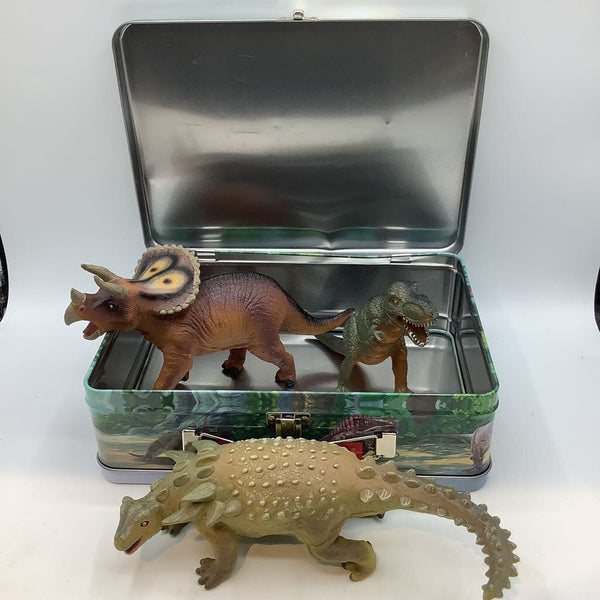 3pc Dino Figures in Tin