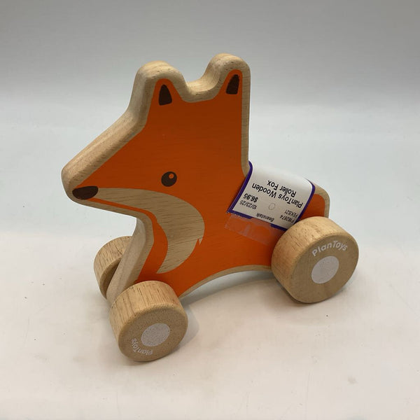 PlanToys Wooden Roller Fox