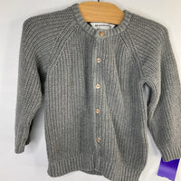 Size 2: H&M Gray Button-Up Cardigan