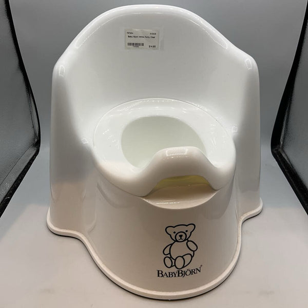 Baby Bjorn White Potty Chair