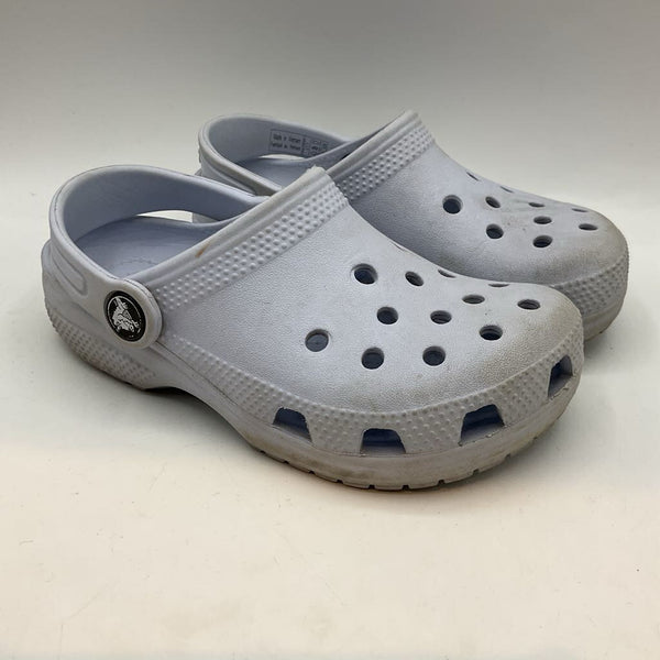 Size 11: Crocs Light Blue Clogs