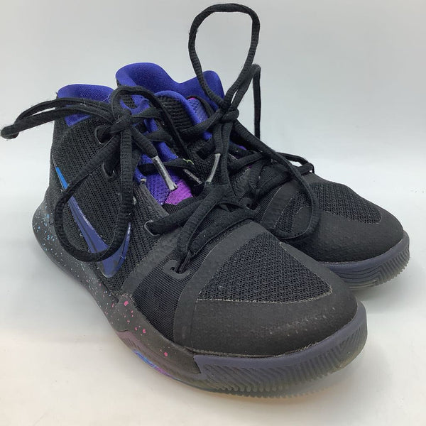 Size 13: Nike Kyrie Irving Black/Blue/Purple Basketball Sneakers