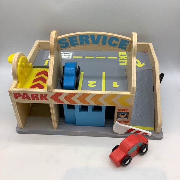 Melissa & Doug Service Station Parking Garage
