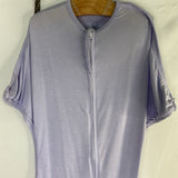 Size 4-8m: Sleeping Baby Purple Zipadee-Zip Lightweight Sleepsack