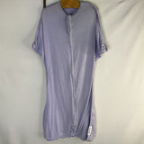 Size 4-8m: Sleeping Baby Purple Zipadee-Zip Lightweight Sleepsack