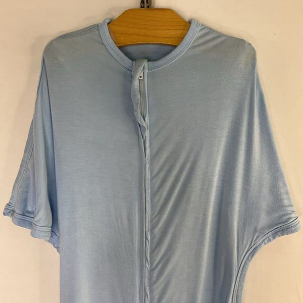 Size 4-8m: Sleeping Baby Blue Zipadee-Zip Lightweight Sleepsack