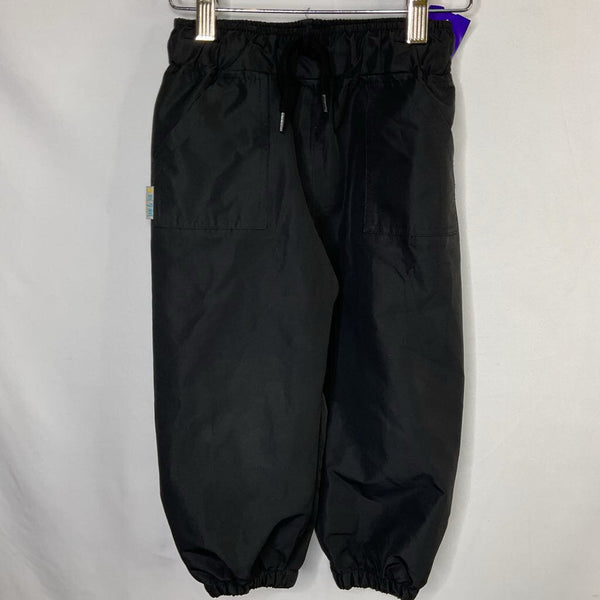 Size 2: Jan & Jul Black Rain Pants